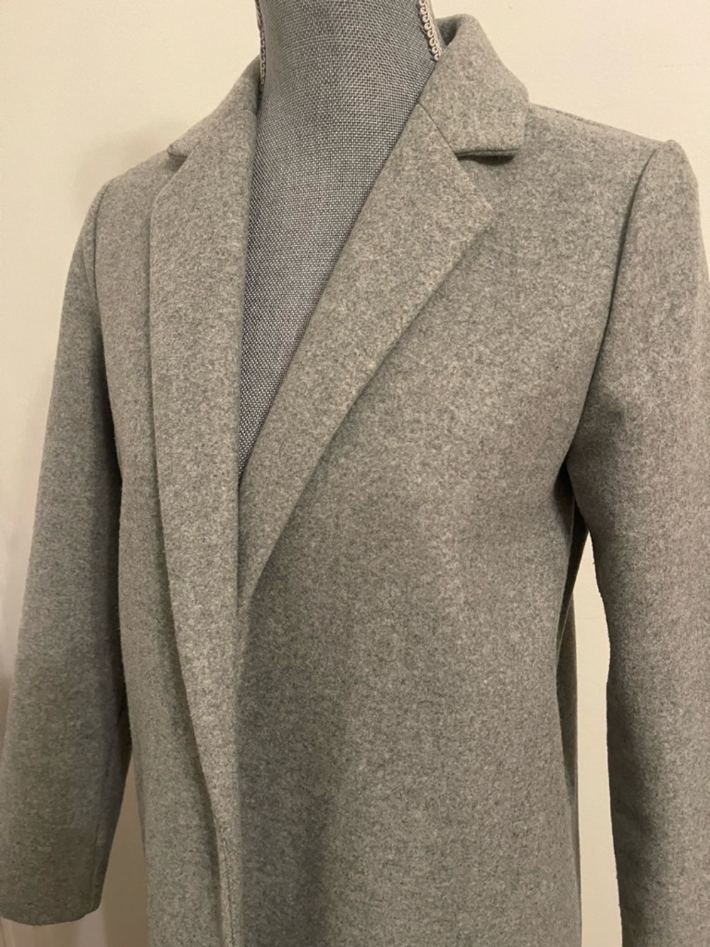 Zara Gray Coat . Size M - Picture 11 of 15